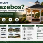 What Are Gazebos? Types, Designs, Anchoring & Permits