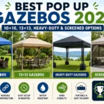 Best Pop Up Gazebos 2026: 10×10, 13×13, Heavy-Duty & Screened Options