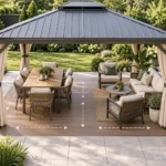 Gazebo Size Guide: Seating and Furniture Layouts