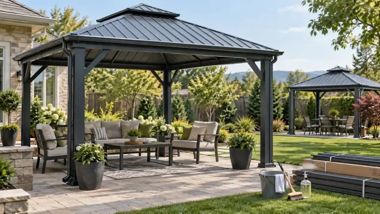 Metal Gazebos: A Practical Guide to Metal Roofs, Sizes, Kits, and Care